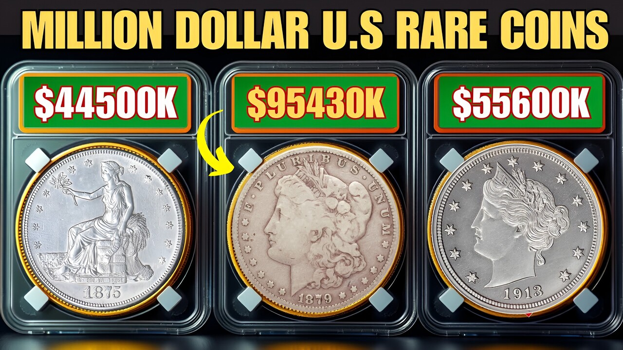 8 Rare U.S. Coins Worth $10 Million Each, Are You Holding a Fortune