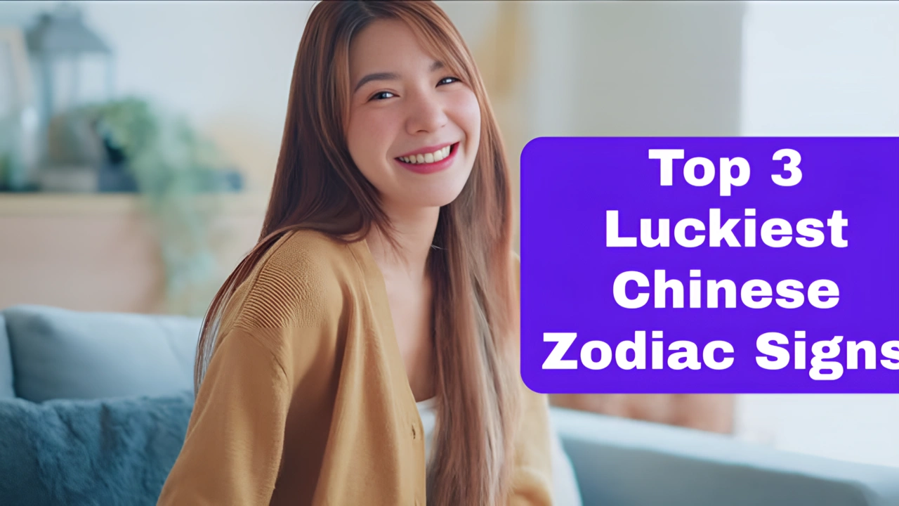 Top 3 Most Fortunate Chinese Zodiac Signs Revealed