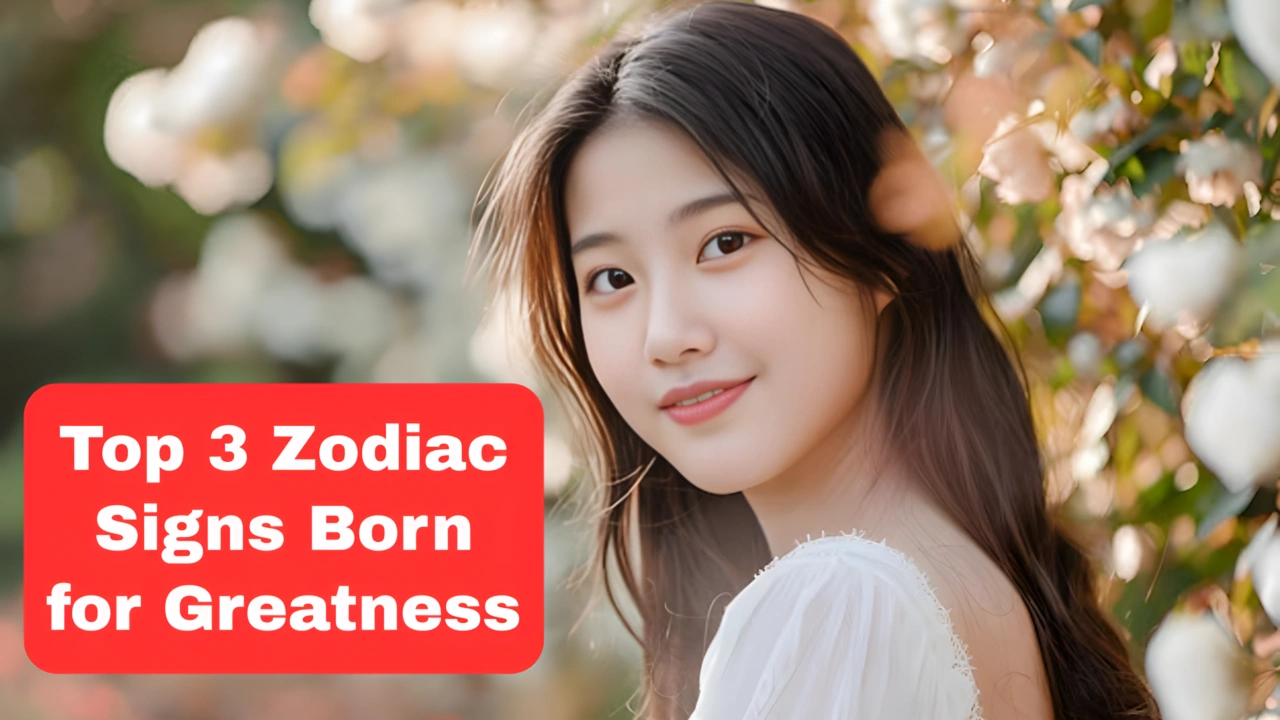Top 3 Zodiac Signs Born for Greatness
