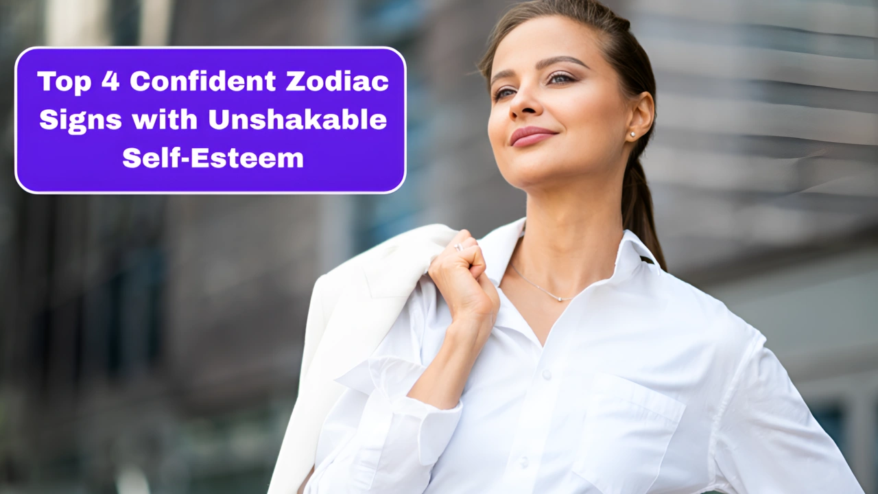 Top 4 Confident Zodiac Signs with Unshakable Self-Esteem